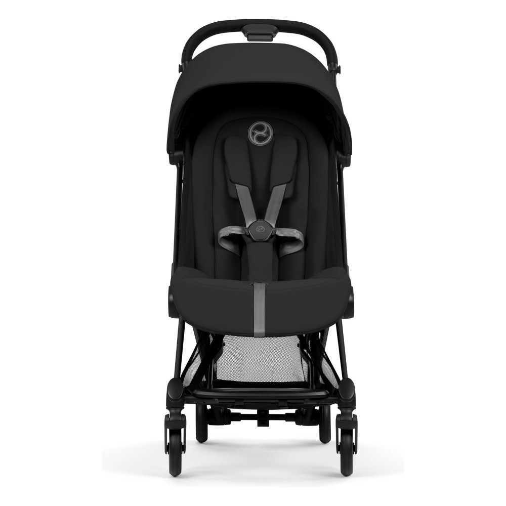 Cybex Coya 2026 Comfort Collection - ультракомпактний прогулянковий візок преміум для подорожей (від народження до 4 років / до 22 кг) • Sepia Black / Matt Black