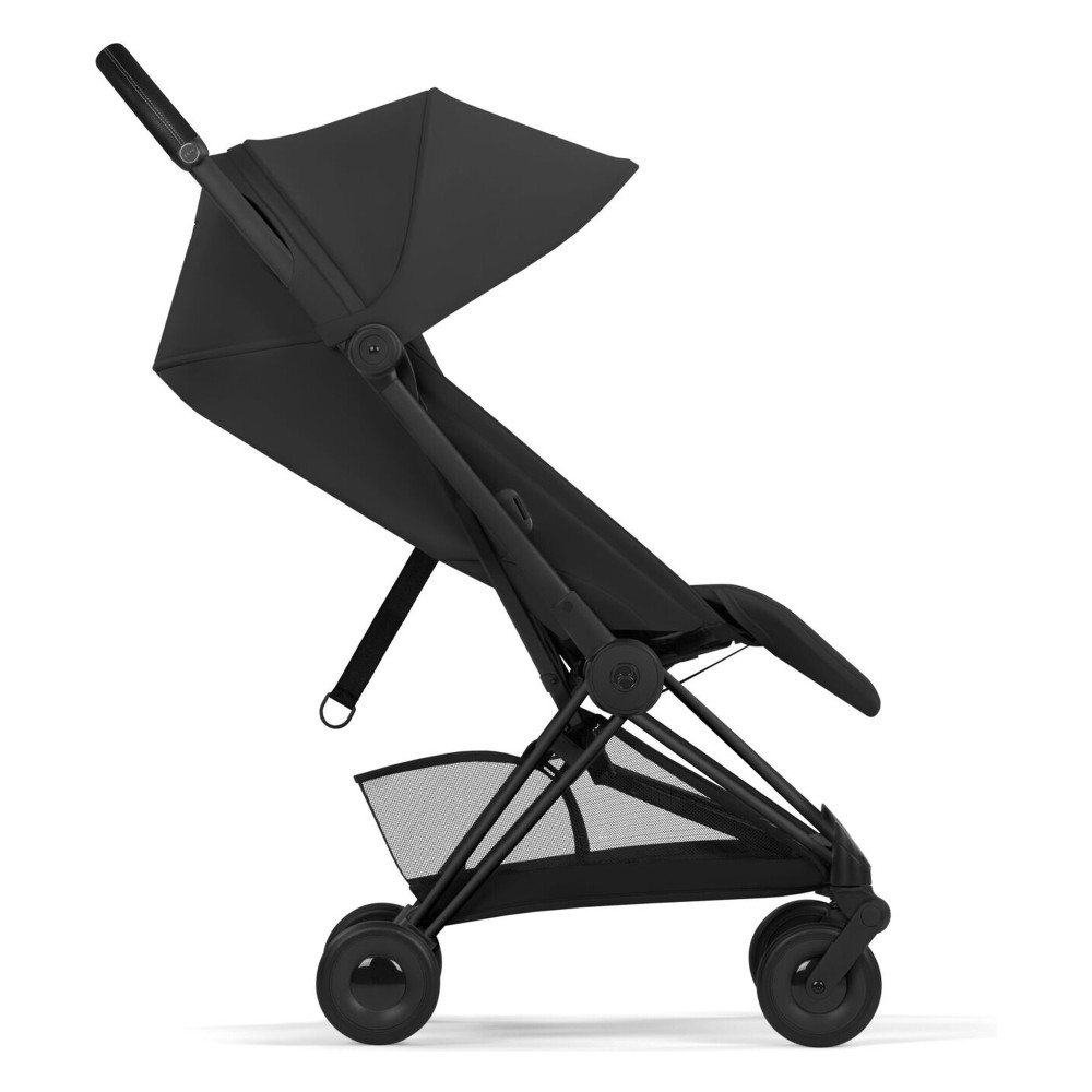 Cybex Coya 2026 Comfort Collection - ультракомпактний прогулянковий візок преміум для подорожей (від народження до 4 років / до 22 кг) • Sepia Black / Matt Black