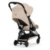 Cybex Coya 2026 Comfort Collection - ультракомпактний прогулянковий візок преміум для подорожей (від народження до 4 років / до 22 кг) • Cozy Beige / Matt Black
