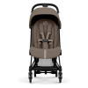 Cybex Coya 2026 Comfort Collection - ультракомпактний прогулянковий візок преміум для подорожей (від народження до 4 років / до 22 кг) • Coconut Brown / Matt Black