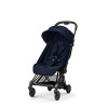 Cybex Coya - легка прогулянкова коляска для подорожей, ультракомпактний візок преміум (ручна поклажа), з колекції Rebellious Luxury • Denim Blue