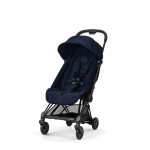Cybex Coya - легка прогулянкова коляска для подорожей, ультракомпактний візок преміум (ручна поклажа), з колекції Rebellious Luxury • Denim Blue