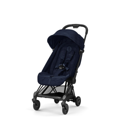Cybex Coya - легкая прогулочная коляска для путешествий, ультракомпактная коляска премиум (ручная кладь), из коллекции Rebellious Luxury • Denim Blue Cybex Coya - легкая прогулочная коляска для путешествий, ультракомпактная коляска премиум (ручная кладь), из коллекции Rebellious Luxury • Denim Blue