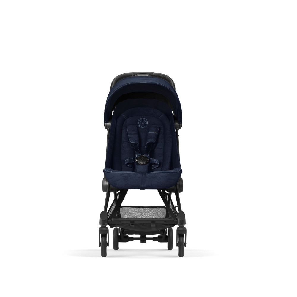 Cybex Coya - легка прогулянкова коляска для подорожей, ультракомпактний візок преміум (ручна поклажа), з колекції Rebellious Luxury • Denim Blue