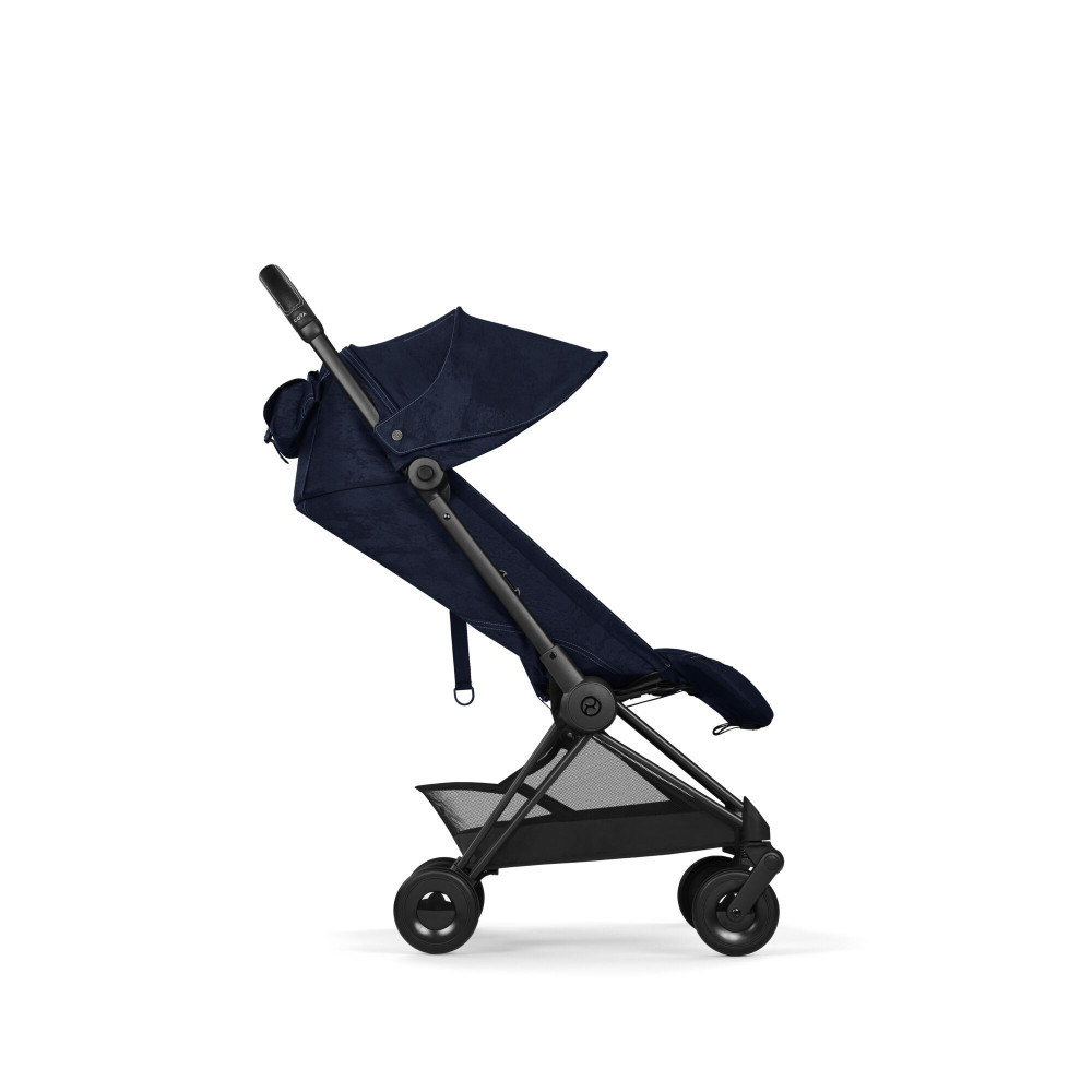 Cybex Coya - легка прогулянкова коляска для подорожей, ультракомпактний візок преміум (ручна поклажа), з колекції Rebellious Luxury • Denim Blue