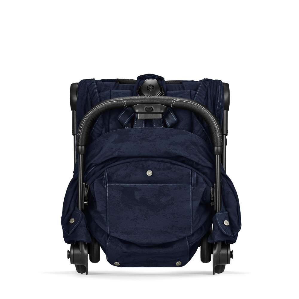 Cybex Coya - легка прогулянкова коляска для подорожей, ультракомпактний візок преміум (ручна поклажа), з колекції Rebellious Luxury • Denim Blue