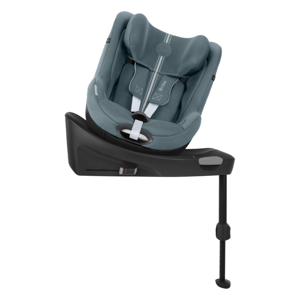 Cybex Sirona Gi i-Size - поворотне дитяче автокрісло, кріплення ISOFIX, дихаюча тканина Air Mesh (від 3 місяців до 4 років / 61 - 105 см) • Stormy Blue Plus Cybex Sirona Gi i-Size - поворотне дитяче автокрісло, кріплення ISOFIX, дихаюча тканина Air Mesh (від 3 місяців до 4 років / 61 - 105 см) • Stormy Blue Plus