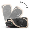 Cybex Solution G2 - складане легке дитяче автокрісло (3 - 12 років / 100 - 150 см) • Almond Beige (Comfort)