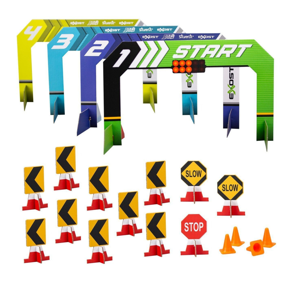Exost Build 2 Drive Duo Pack Race Set - набір із двох збірних машинок на радіокеруванні (20705)