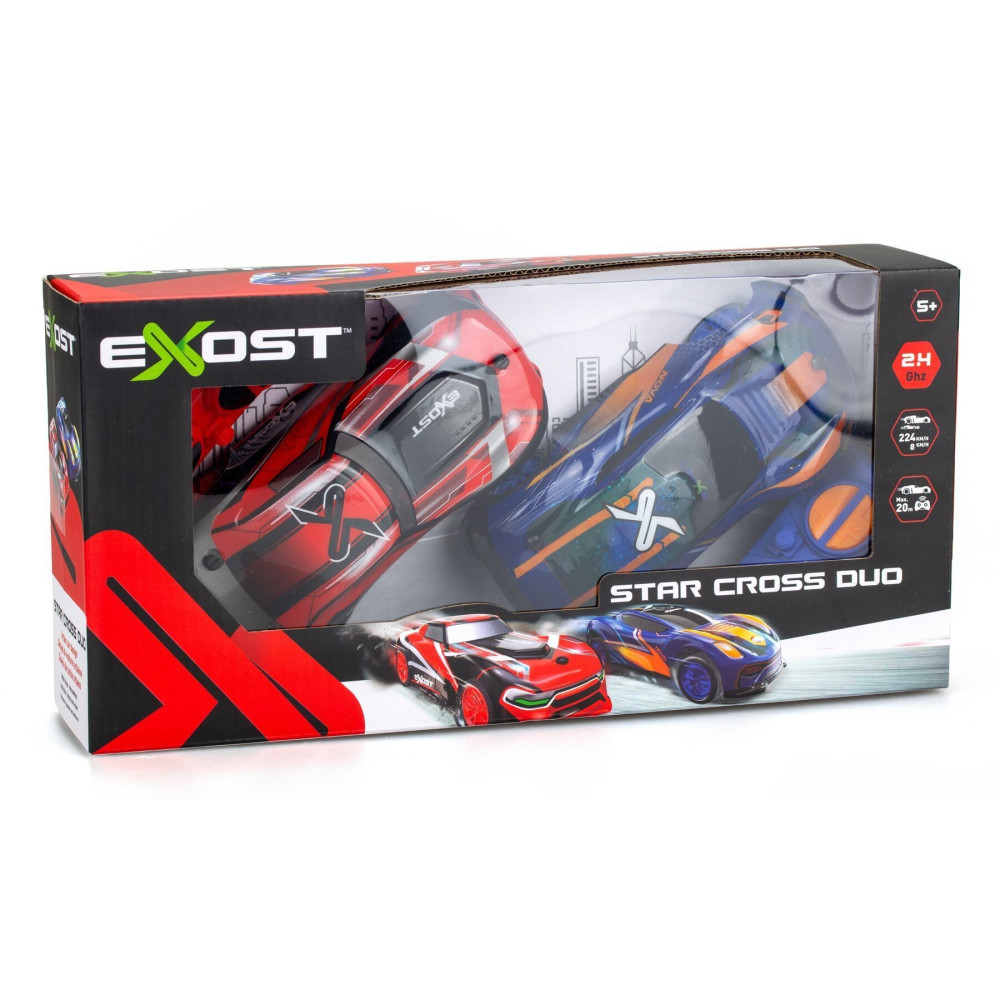 Exost Star Cross Duo - набір із двох машинок на радіокеруванні 1:28 (20647)