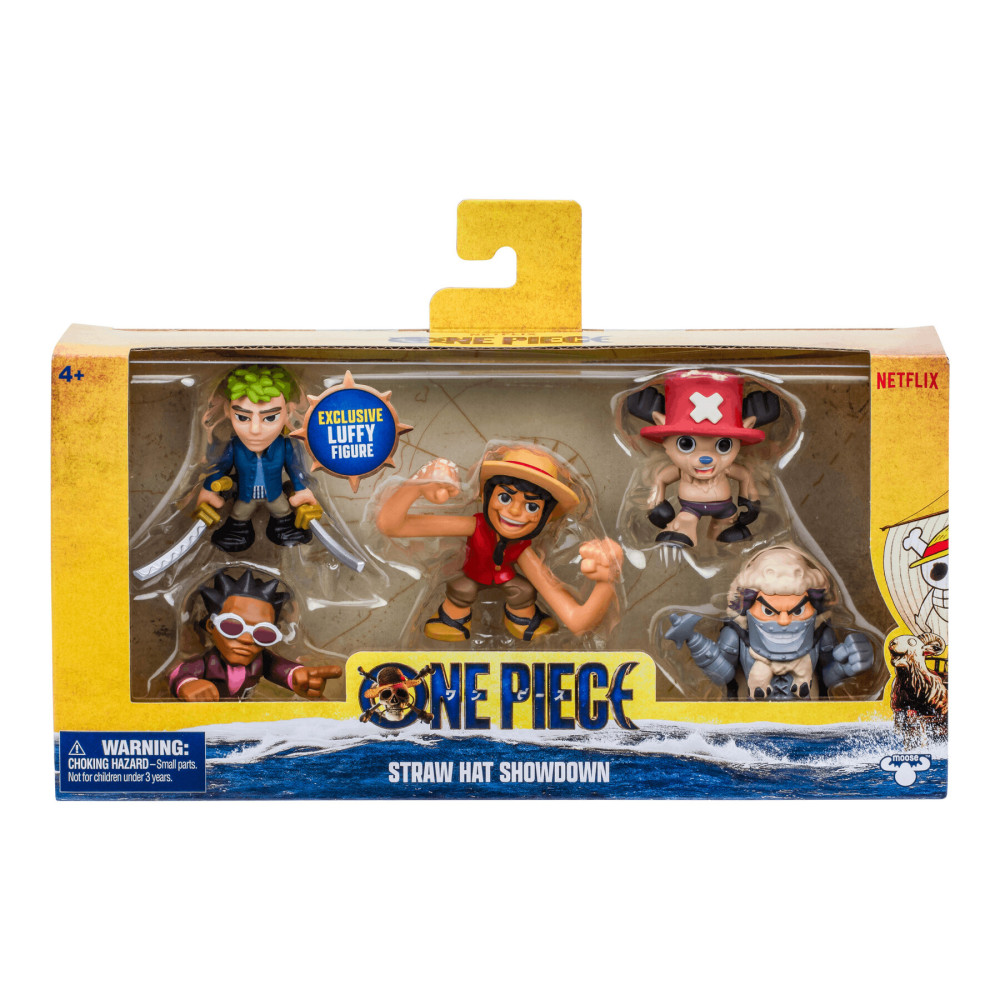 One Piece Набор из 5 фигурок - коллекционные фигурки 6 см (63338)