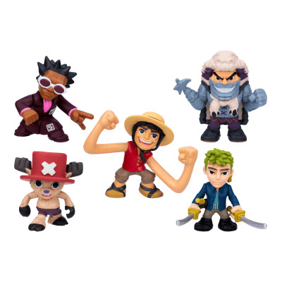 One Piece Набор из 5 фигурок - коллекционные фигурки 6 см (63338)
