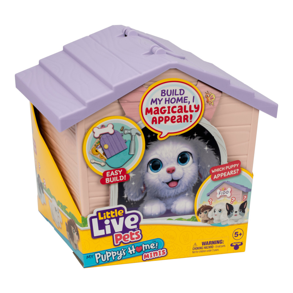 Little Live Pets Будинок з сюрпризом Міні - іграшка-сюрприз • Рожевий (26617)