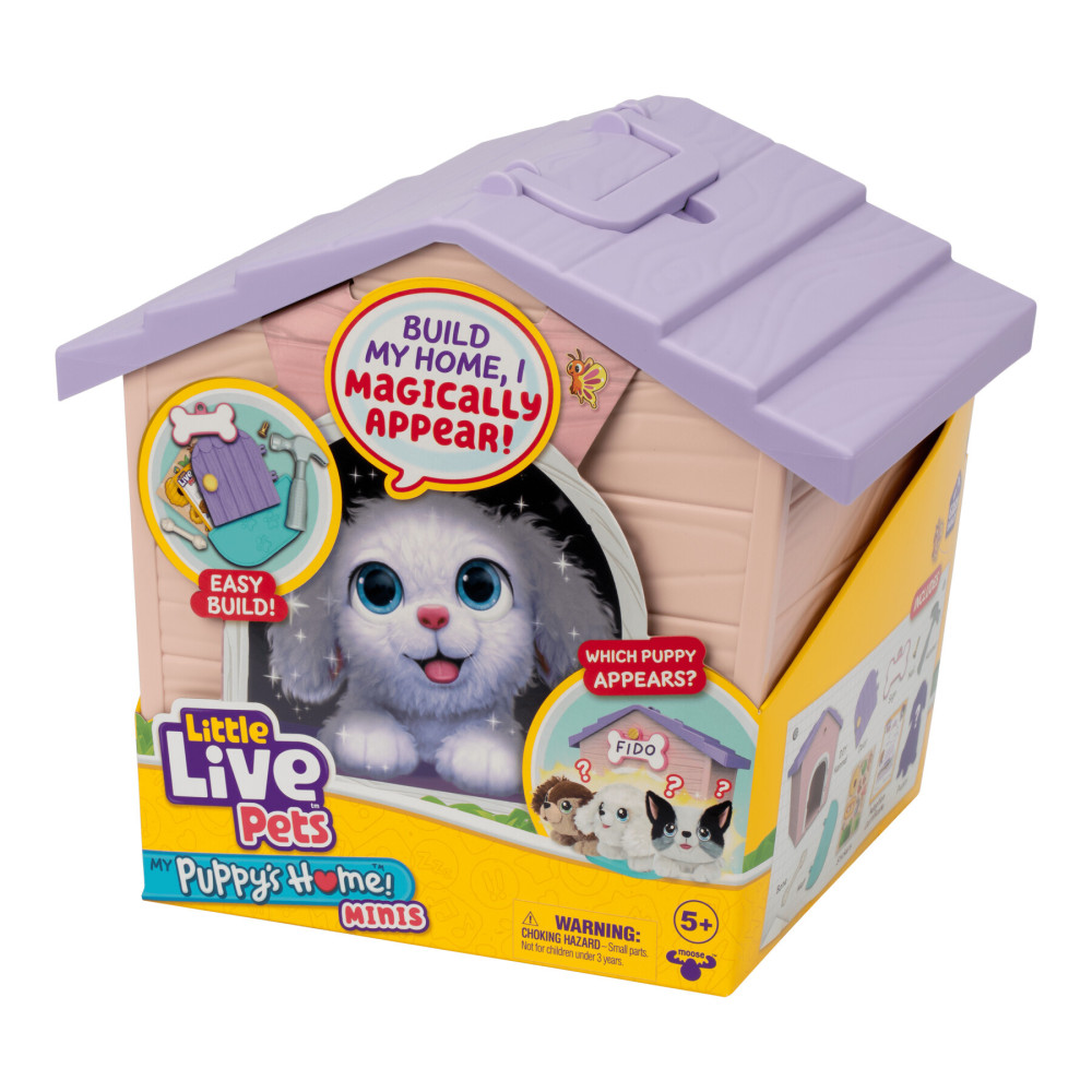 Little Live Pets Будинок з сюрпризом Міні - іграшка-сюрприз • Рожевий (26617)