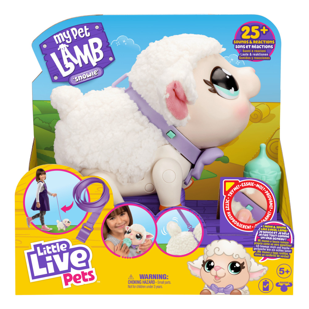 Little Live Pets Мій улюбленець Ягня Сноуї - інтерактивна іграшка (26476)