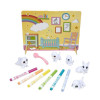 Crayola Washimals Домашні тваринки - набір для розфарбовування, 5 тваринок та 6 фломастерів (74-7516)