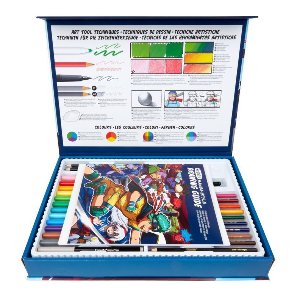 Crayola Аніме та манга - набір для малювання (04-2938) Crayola Аніме та манга - набір для малювання (04-2938)