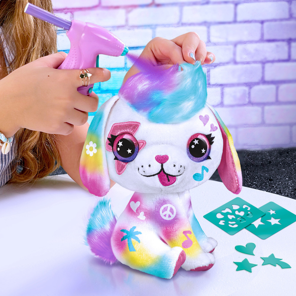 Canal Toys Style 4 Ever Airbrush Plush Щеня - набір для розфарбовування м'якої іграшки аерографом (OFG249) Canal Toys Style 4 Ever Airbrush Plush Щеня - набір для розфарбовування м'якої іграшки аерографом (OFG249)