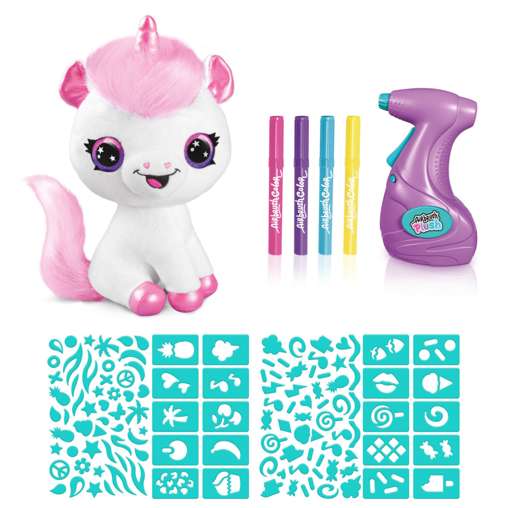Canal Toys Style 4 Ever Airbrush Plush Єдиноріг - набір для розфарбовування м'якої іграшки аерографом (OFG228) Canal Toys Style 4 Ever Airbrush Plush Єдиноріг - набір для розфарбовування м'якої іграшки аерографом (OFG228)