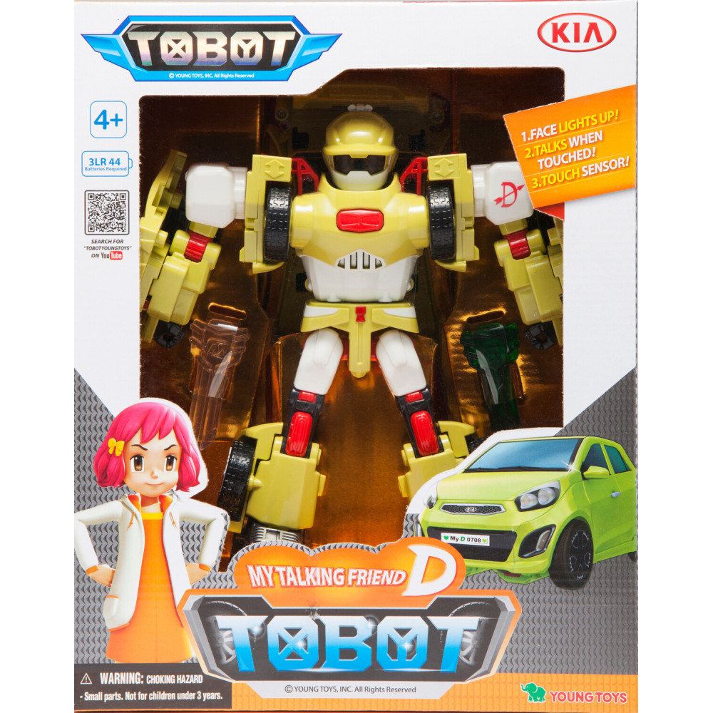 Tobot D - іграшка-трансформер зі світлом та звуком (301015) Tobot D - іграшка-трансформер зі світлом та звуком (301015)