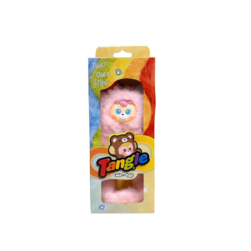 Tangle x diudiu baby Furry Bear Peachy Cream - колекційна іграшка-антистрес з кільцем (HWTANGLE02D01-PD04)