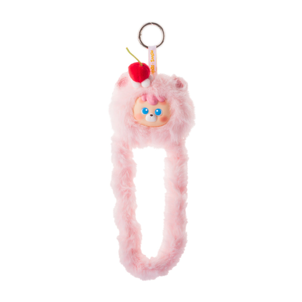 Tangle x diudiu baby Furry Bear Peachy Cream - колекційна іграшка-антистрес з кільцем (HWTANGLE02D01-PD04)