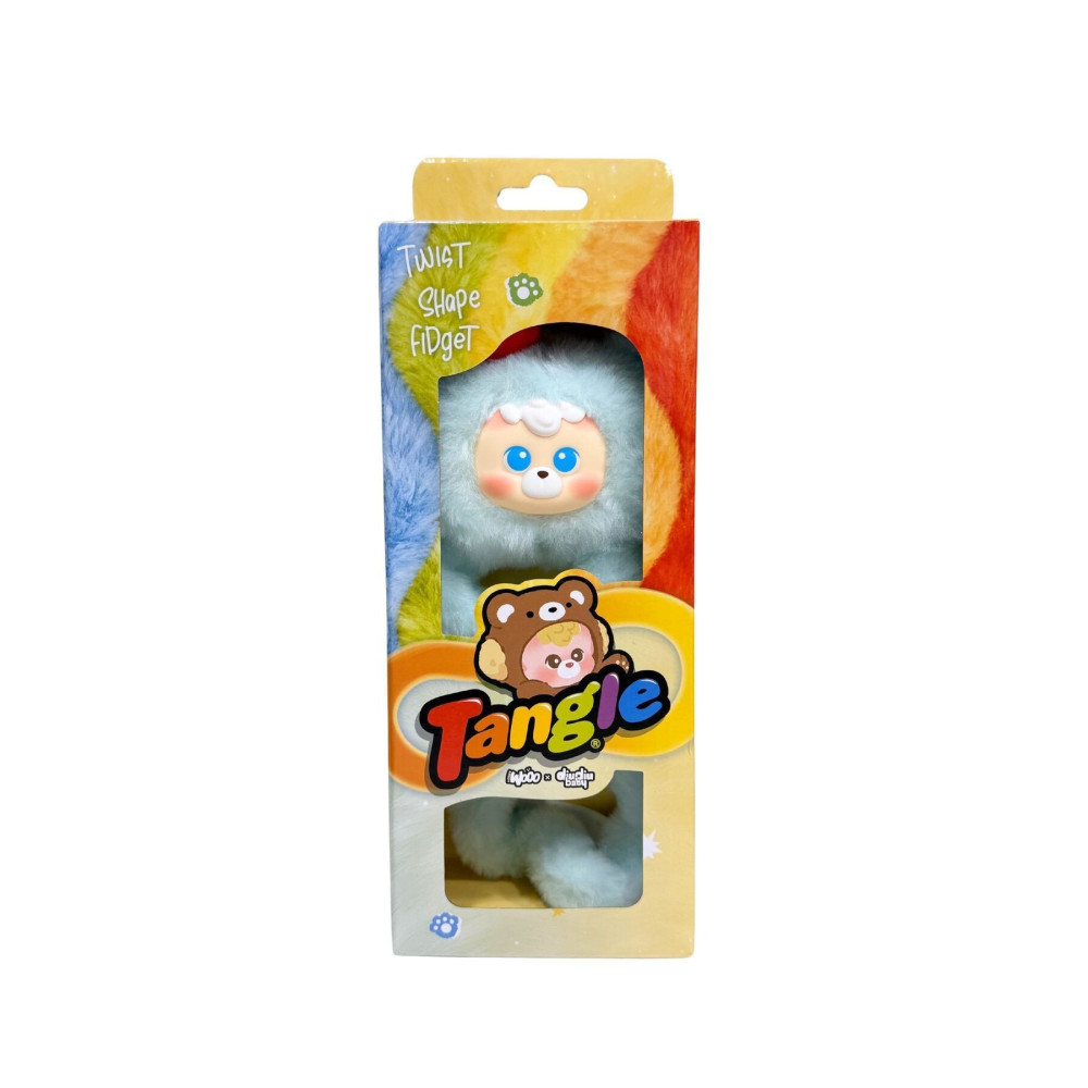 Tangle x diudiu baby Furry Bear Sea Salt Mint - колекційна іграшка-антистрес з кільцем (HWTANGLE02D01-BD05)