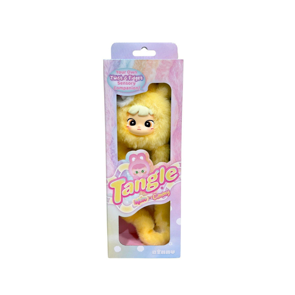 Tangle x Cimmy Fluffy Bunny Lucky - колекційна іграшка-антистрес з кільцем (HWTANGLE01S01-YC03)
