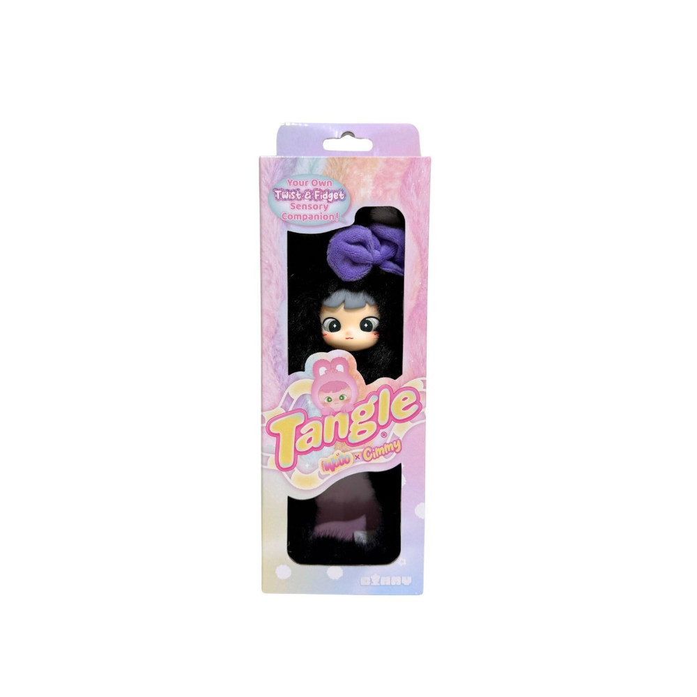 Tangle x Cimmy Fluffy Bunny Coco - колекційна іграшка-антистрес з кільцем (HWTANGLE01S01-BC06) Tangle x Cimmy Fluffy Bunny Coco - колекційна іграшка-антистрес з кільцем (HWTANGLE01S01-BC06)
