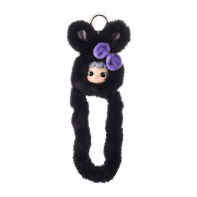 Tangle x Cimmy Fluffy Bunny Coco - колекційна іграшка-антистрес з кільцем (HWTANGLE01S01-BC06)
