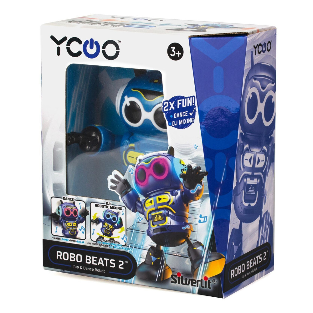 YCOO Танцюючий робот 2.0 - інтерактивний робот із режимом діджея (88599)