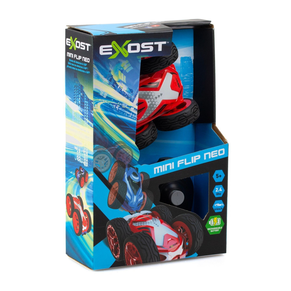 Exost Mini Flip Neo - машинка на радіокеруванні 1:34 • Червоний (20290-1)