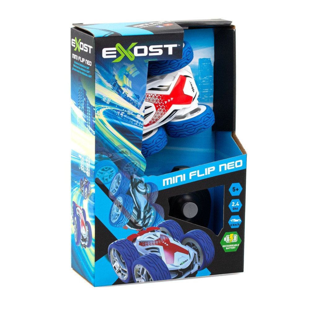 Exost Mini Flip Neo - машинка на радіокеруванні 1:34 • Білий (20290-2)