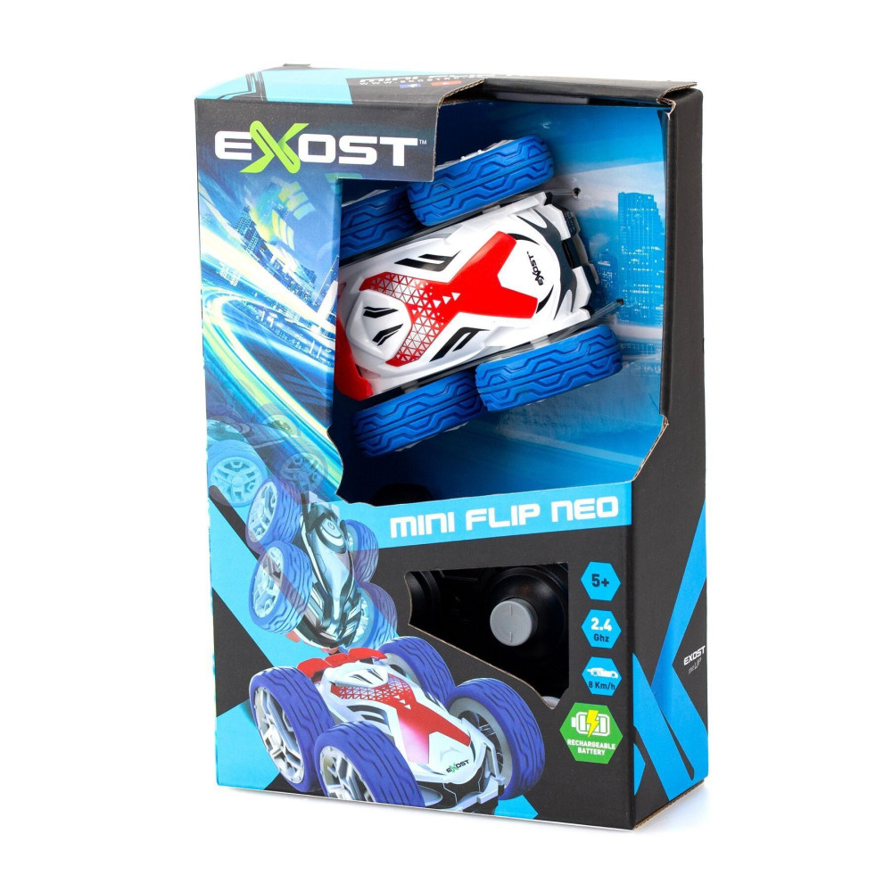 Exost Mini Flip Neo - машинка на радіокеруванні 1:34 • Білий (20290-2)