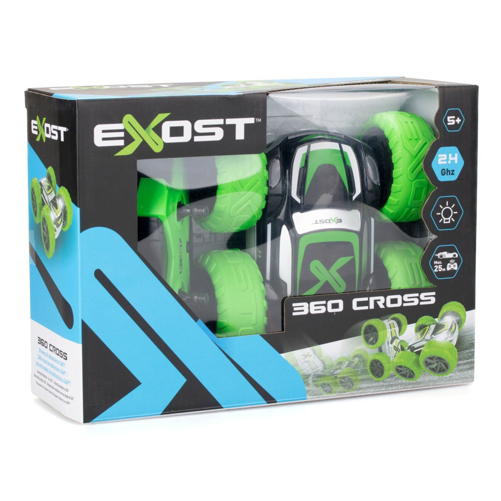 Exost 360 Cross II - машинка на радіокеруванні 1:18 • Зелений (20257-1)