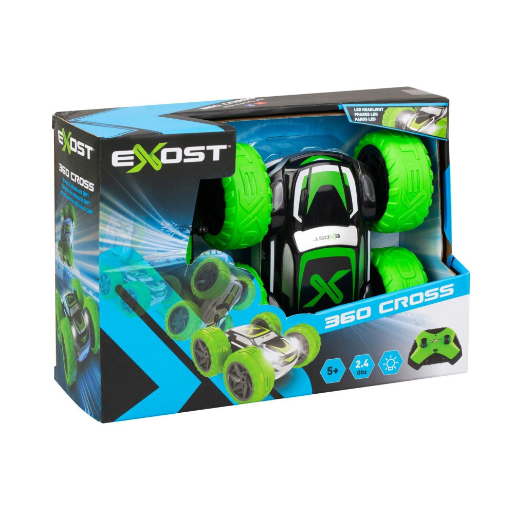 Exost 360 Cross II - машинка на радіокеруванні 1:18 • Зелений (20257-1)