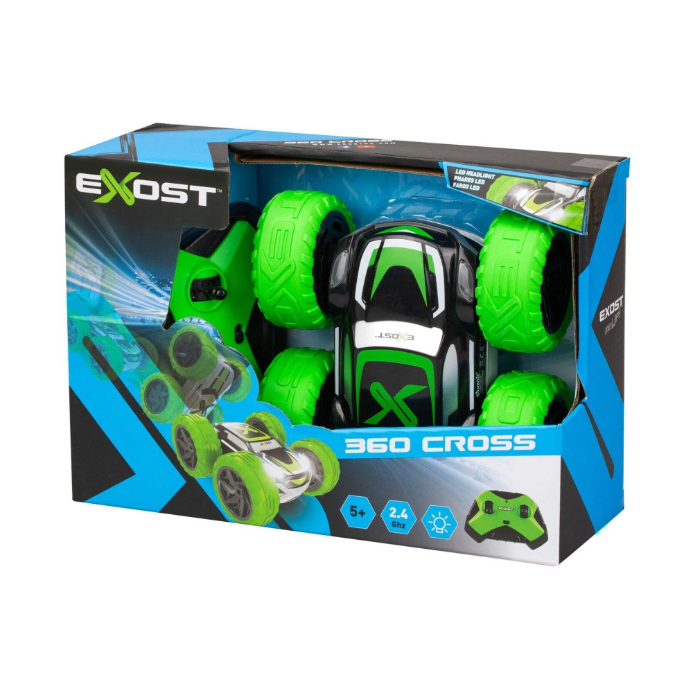 Exost 360 Cross II - машинка на радіокеруванні 1:18 • Зелений (20257-1)