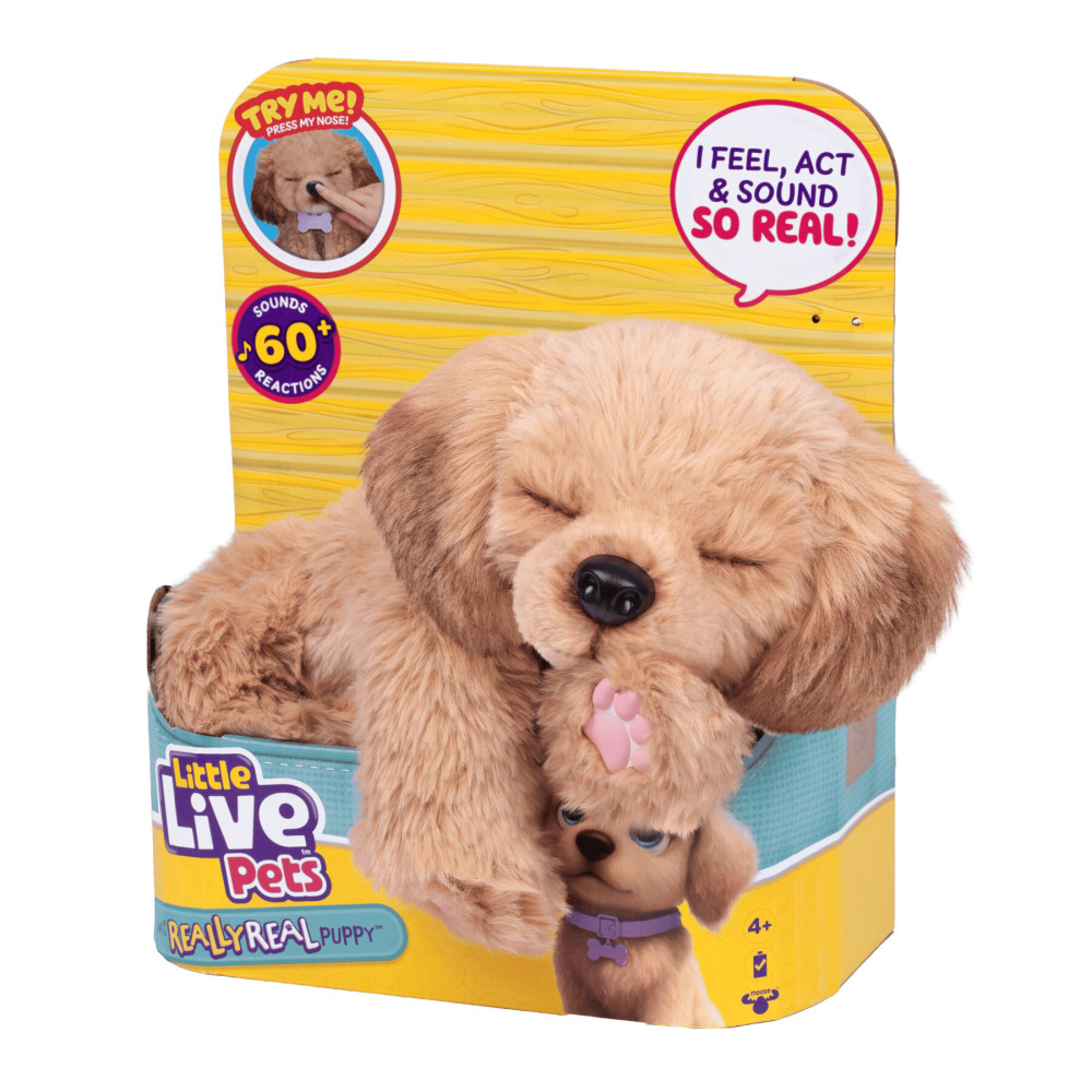 Little Live Pets Лагідне цуценя Бейлі - інтерактивна іграшка (26805)