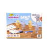 Crayola Washimals Bluey - набір для розфарбовування, 4 фігурки та 6 фломастерів (74-0253)
