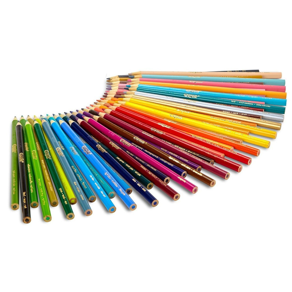 Crayola Кольорові олівці - набір кольорових олівців, 50 шт (68-4050) Crayola Кольорові олівці - набір кольорових олівців, 50 шт (68-4050)