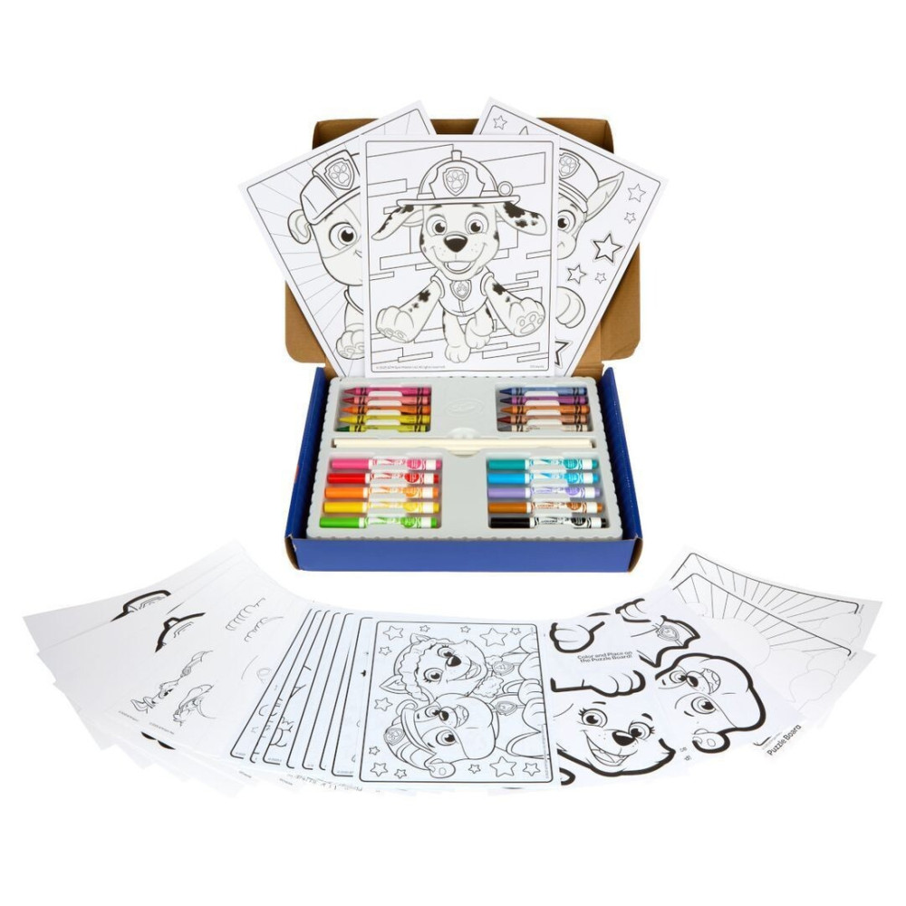 Crayola Paw Patrol Набір 5 в 1 - великий набір для творчості, 60 одиниць (04-2940) Crayola Paw Patrol Набір 5 в 1 - великий набір для творчості, 60 одиниць (04-2940)
