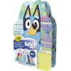 Crayola Bluey Переносний набір - переносний набір для малювання з фломастерами та розмальовками (04-0784)