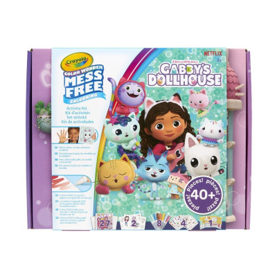 Crayola Color Wonder Gabby's Dollhouse - набір для малювання з фломастерами, що проявляються (75-7170) Crayola Color Wonder Gabby's Dollhouse - набір для малювання з фломастерами, що проявляються (75-7170)