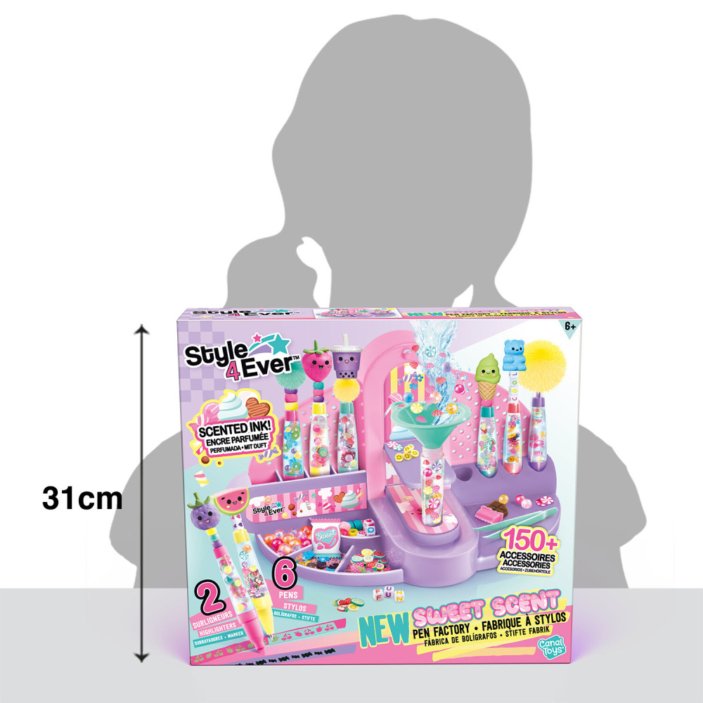 Canal Toys Style 4 Ever Фабрика Pen Maker Sweet Scent - набір для створення ароматизованих ручок і маркерів (OFG376) Canal Toys Style 4 Ever Фабрика Pen Maker Sweet Scent - набір для створення ароматизованих ручок і маркерів (OFG376)