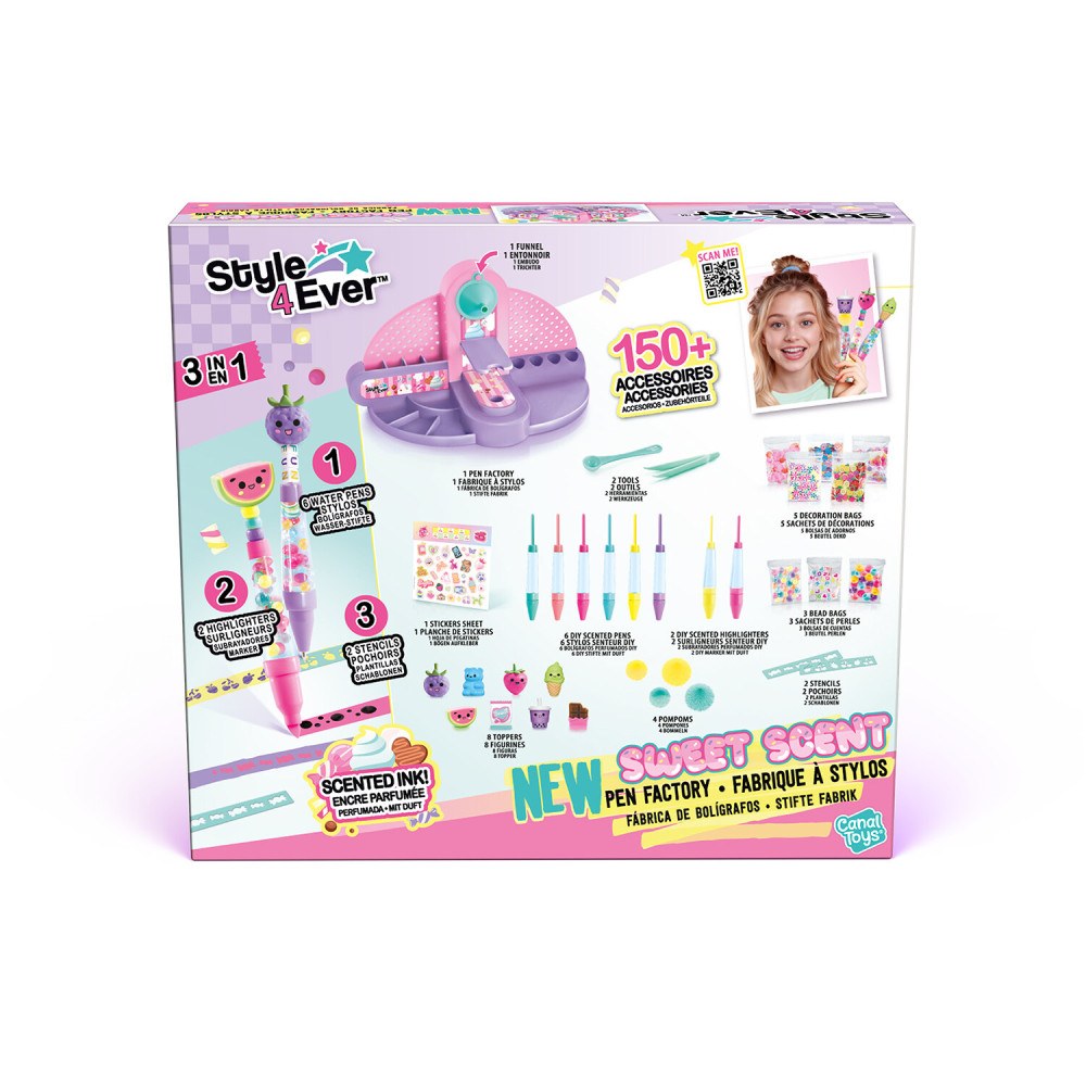 Canal Toys Style 4 Ever Фабрика Pen Maker Sweet Scent - набір для створення ароматизованих ручок і маркерів (OFG376) Canal Toys Style 4 Ever Фабрика Pen Maker Sweet Scent - набір для створення ароматизованих ручок і маркерів (OFG376)