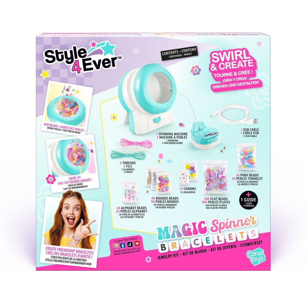 Canal Toys Style 4 Ever Boho Style - набір для виготовлення браслетів з машинкою для плетіння (OFG332) Canal Toys Style 4 Ever Boho Style - набір для виготовлення браслетів з машинкою для плетіння (OFG332)