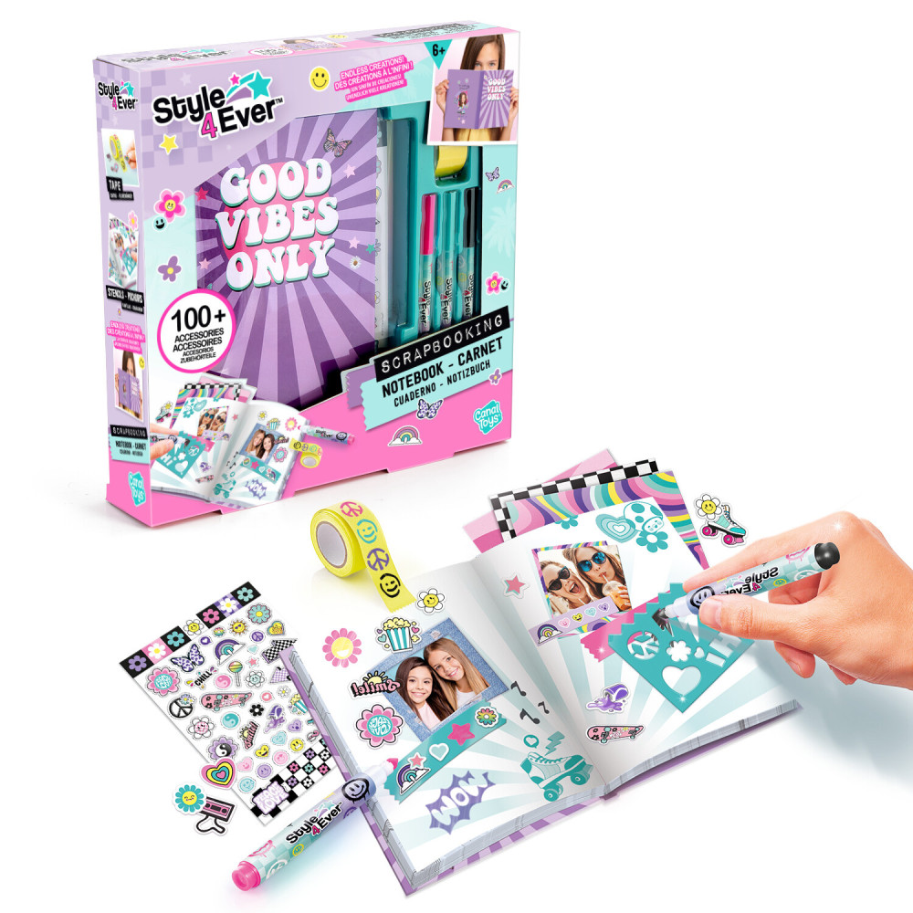 Canal Toys Style 4 Ever Скрапбукінг Щоденник для таємниць - набір для скрапбукінгу зі щоденником (OFG298) Canal Toys Style 4 Ever Скрапбукінг Щоденник для таємниць - набір для скрапбукінгу зі щоденником (OFG298)