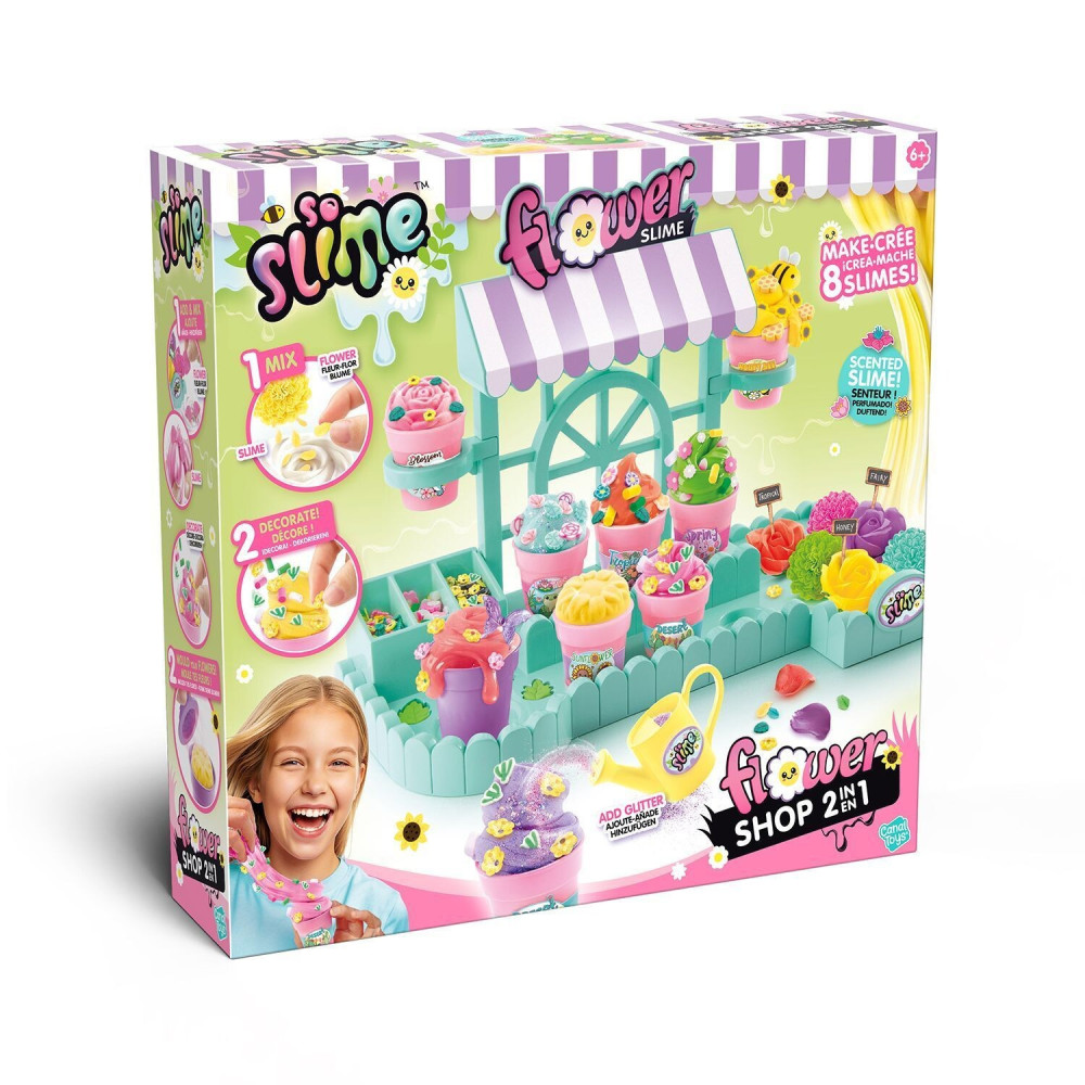 Canal Toys So Slime DIY Фабрика Квітковий бутік - набір для виготовлення квіткових слаймів (SSC448)
