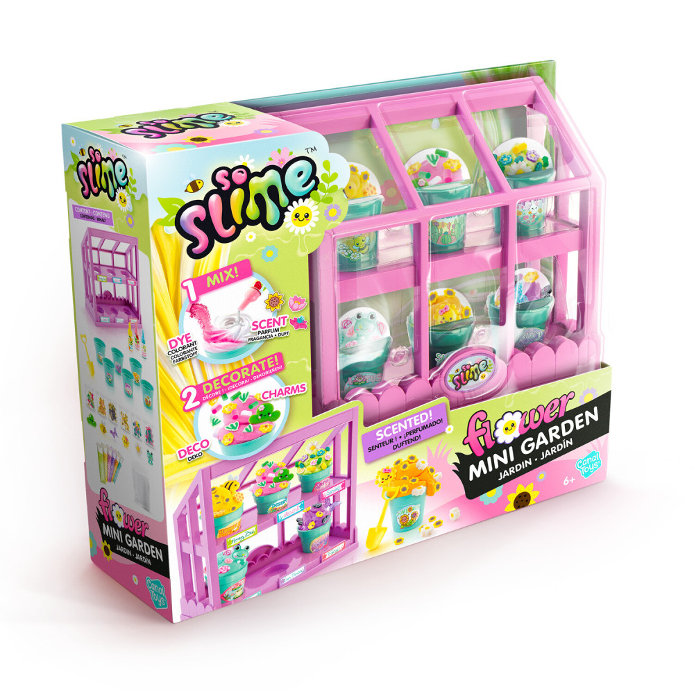Canal Toys So Slime DIY Квітковий сад - набір для виготовлення ароматних слаймів у теплиці (SSC419) Canal Toys So Slime DIY Квітковий сад - набір для виготовлення ароматних слаймів у теплиці (SSC419)