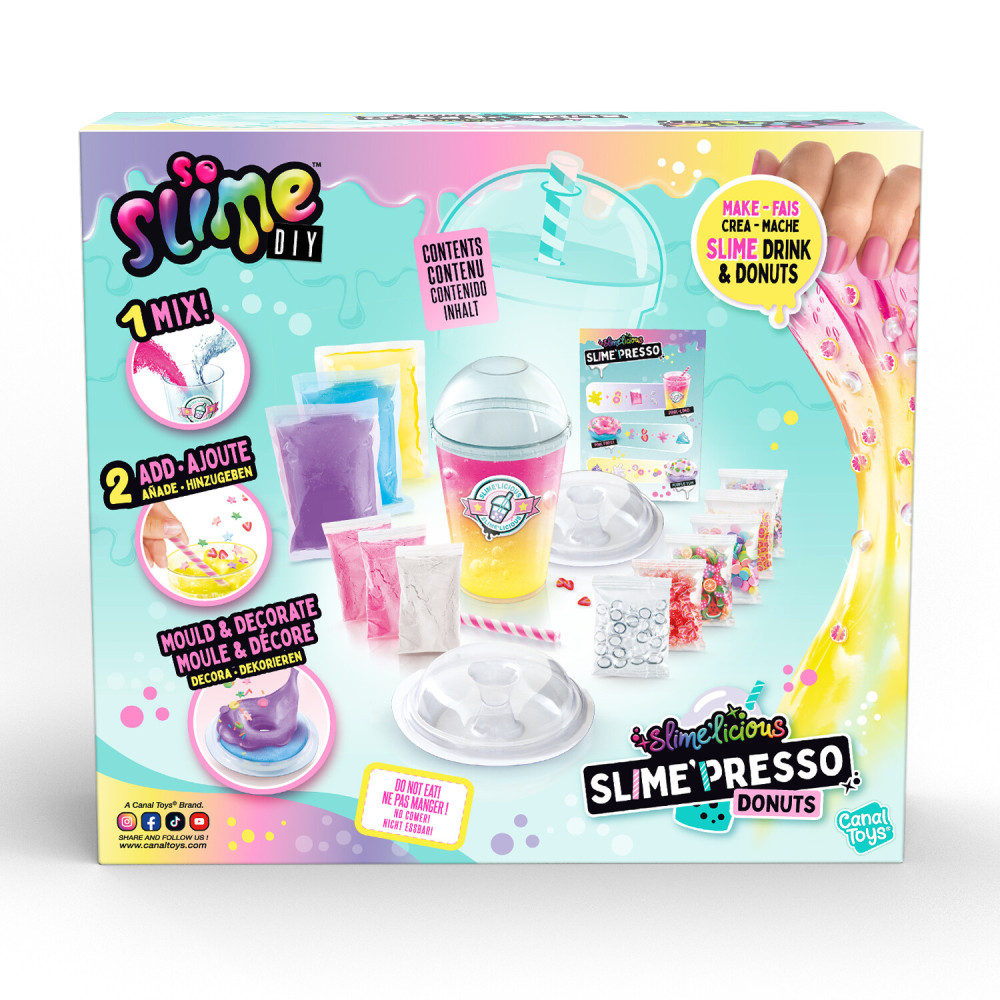 Canal Toys So Slime DIY Coffee Shop - набір для виготовлення слайм-напою та донатів (SSC257) Canal Toys So Slime DIY Coffee Shop - набір для виготовлення слайм-напою та донатів (SSC257)